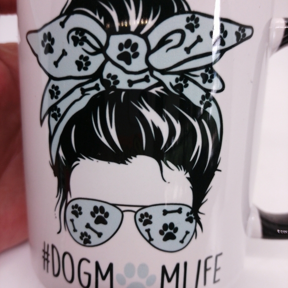 # Dog Mom Life Coffee Cup Mug - Picture 2 of 4